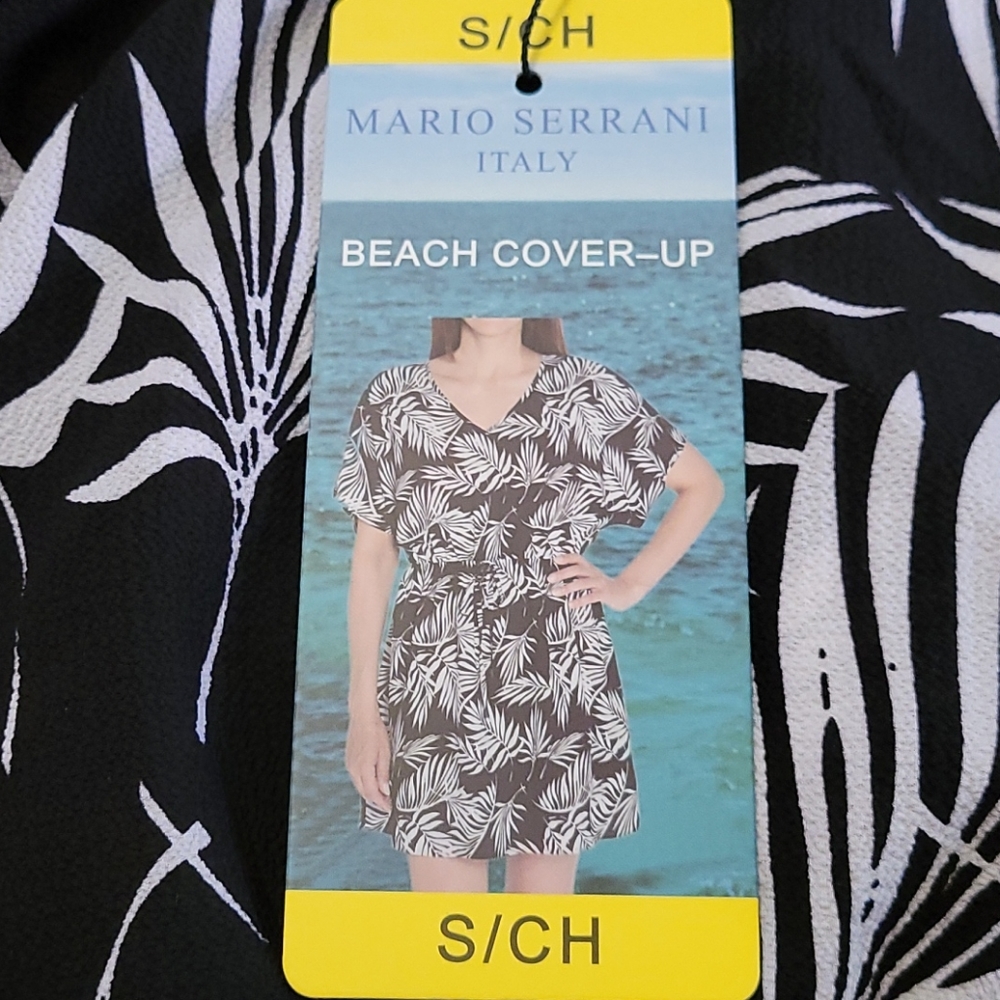 🌴Mario Serrani Beach cover-up patterned print